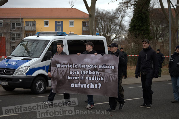 Neonazis am 18.02.2012 in Worms