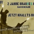 Heute Morgen durchsuchten die Ermittlungsbehörden die Wohnungen von etwa 30 Neonazis im ganzen Bundesgebiet mit Schwerpunkt im nördlichen Rheinland-Pfalz. Gegen 24 Neonazis wurde Haftbefehl erlassen, den Mitgliedern des „Aktionsbüro Mittelrhein“ […]